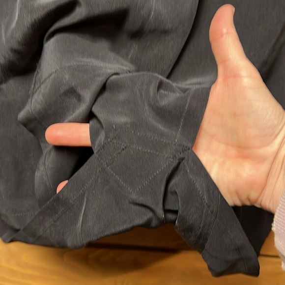 Rachel Comey Women’s 100 % Silk Skort Culottes 2 black Midi wrap buttons pockets - Picture 6 of 11